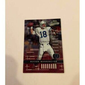 2001 Playoff Absolute Memorabilia Peyton Manning Colts #39 (051)